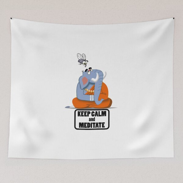 Item preview, Keep calm and meitate 3 designed and sold by Regulus9.