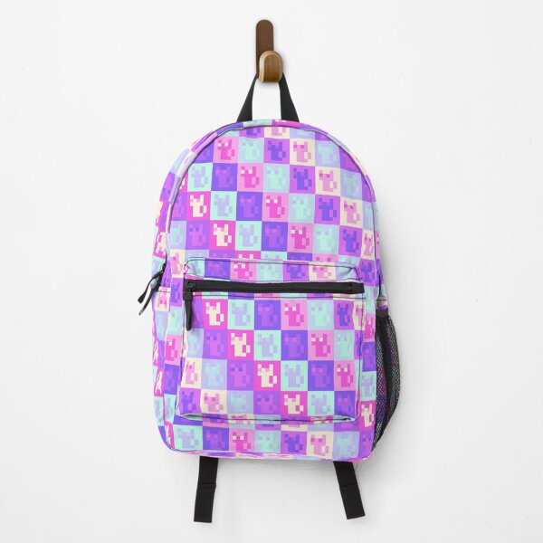 Item preview, Pastel Rainbow Pixel Cat Tiles Pattern designed and sold by rin3d .