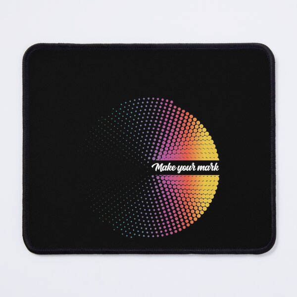 Item preview, Make your mark, International Dot Day, dot art - Black background designed and sold by epicmarketing.