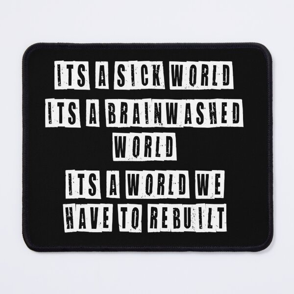 Item preview, Sick world we have to rebuild designed and sold by Topmel.