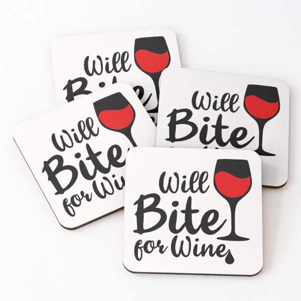 Item preview, FUNNY will bite for wine Halloween - men/women / Halloween  designed and sold by Designs Of all kinds.
