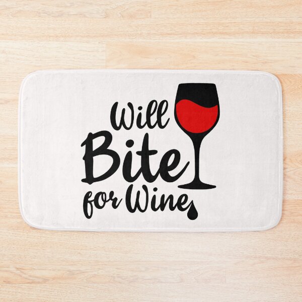Item preview, FUNNY will bite for wine Halloween - men/women / Halloween  designed and sold by Designs Of all kinds.