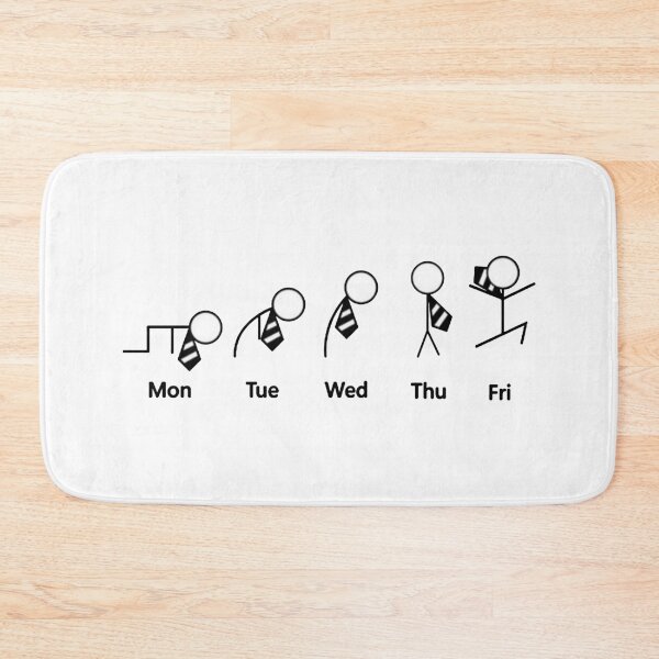 Item preview, Evolution Of Office Worker Moody Stick Figure Printed Funny designed and sold by DibbaDesigns.