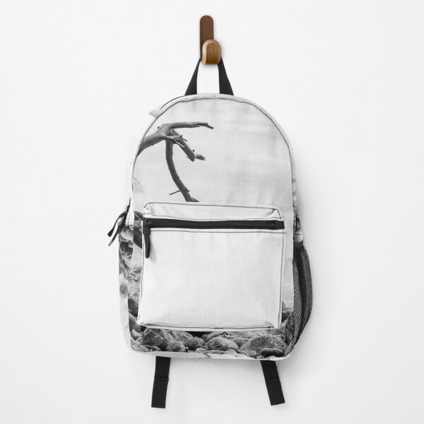 Item preview, Floated wood on the Beach after storm, Black and white designed and sold by mhailittlearts.