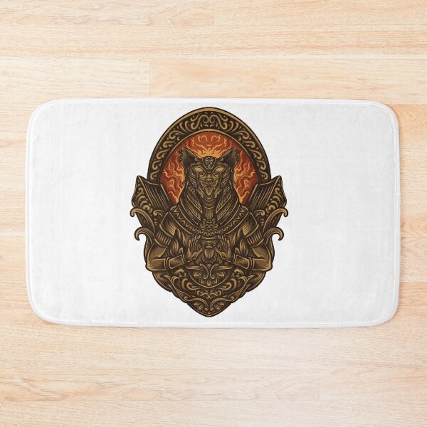 Item preview, sekhmet egyptian goddess engraving ornament With funny Cats Above The Trone designed and sold by king's Outfit.