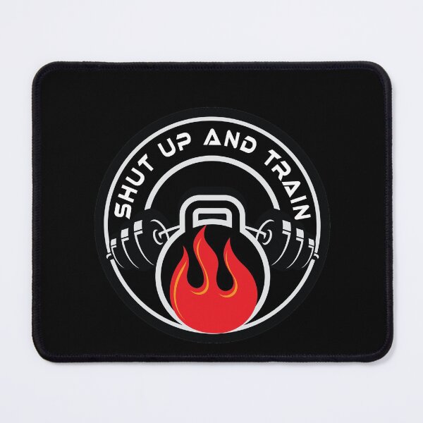 Item preview, Shut Up and Train, Kettlebell on Fire designed and sold by artdesignforyou.