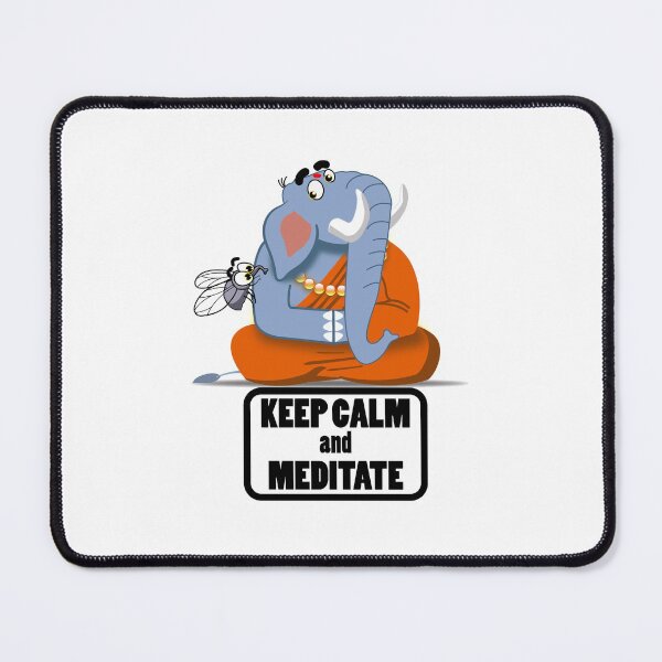 Item preview, Keep calm and meitate 4 designed and sold by Regulus9.