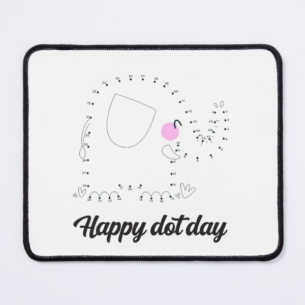 Item preview, Happy dot day! International Dot Day, dot art - White background designed and sold by epicmarketing.