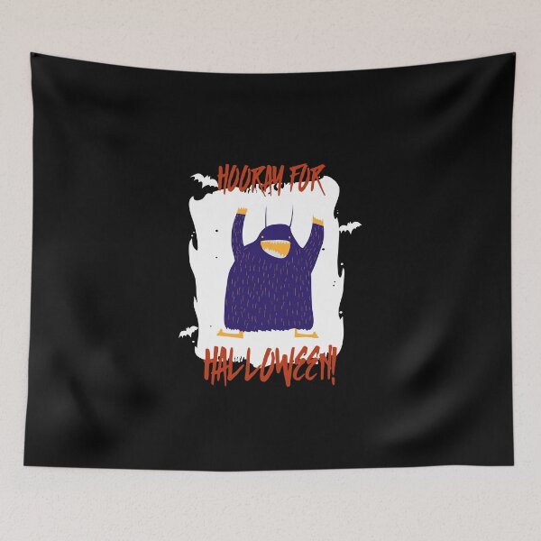 Item preview, Hooray For Halloween - Purple (dark) designed and sold by Quirkdom.