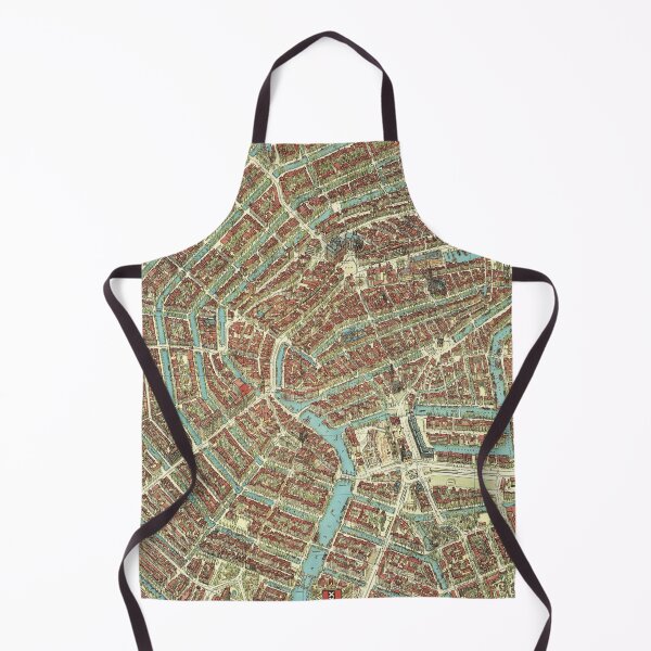 Item preview, Vintage Map of Amsterdam, Netherlands designed and sold by Gin Neko.