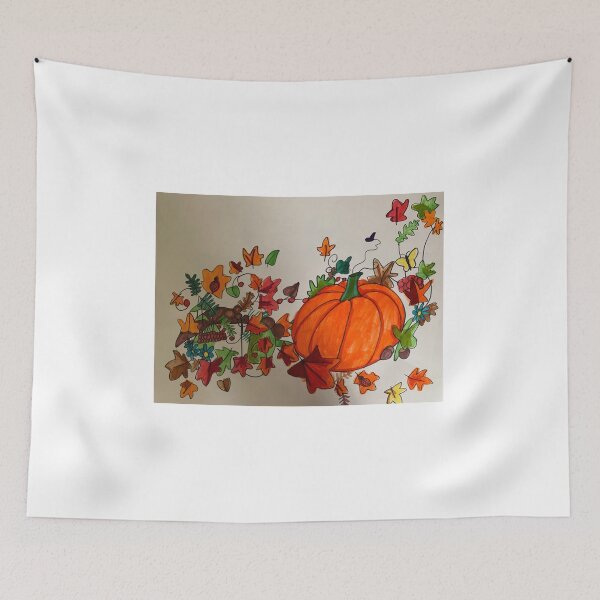 Item preview, Pumpkins and flowers  designed and sold by Pattio1.