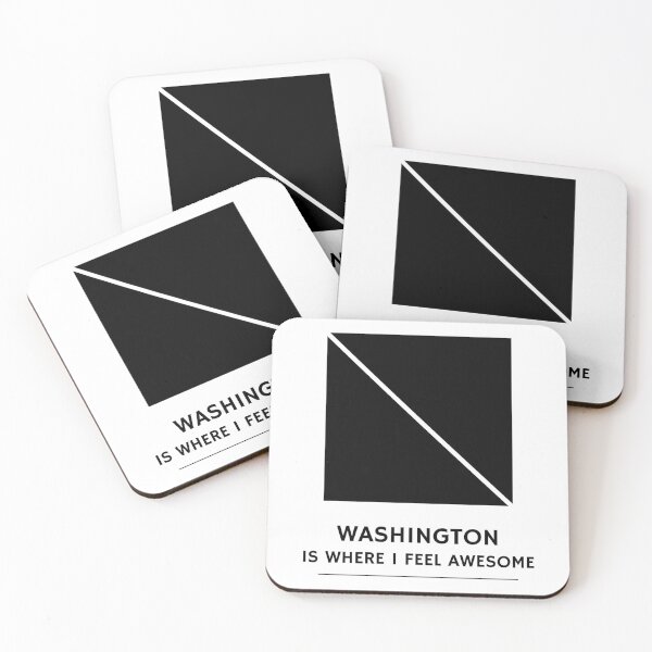 Item preview, Washington IS WHERE I FEEL AWESOME designed and sold by djaber1998.