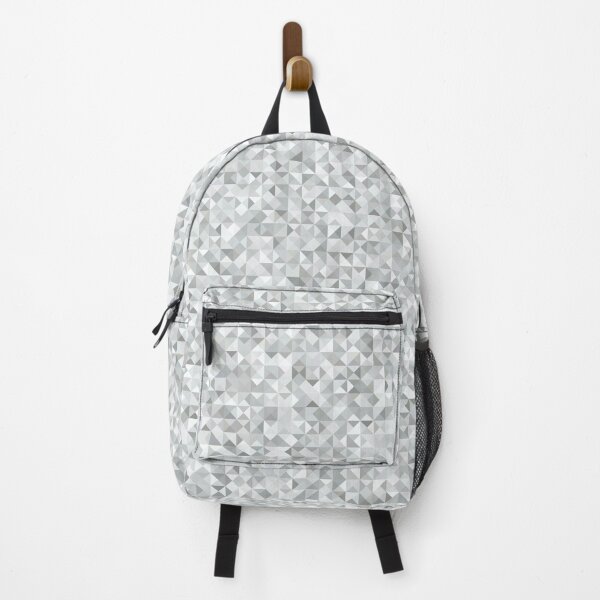 Item preview, Printed image of sparkling white triangles - geometric pattern v5 designed and sold by JaReVa.