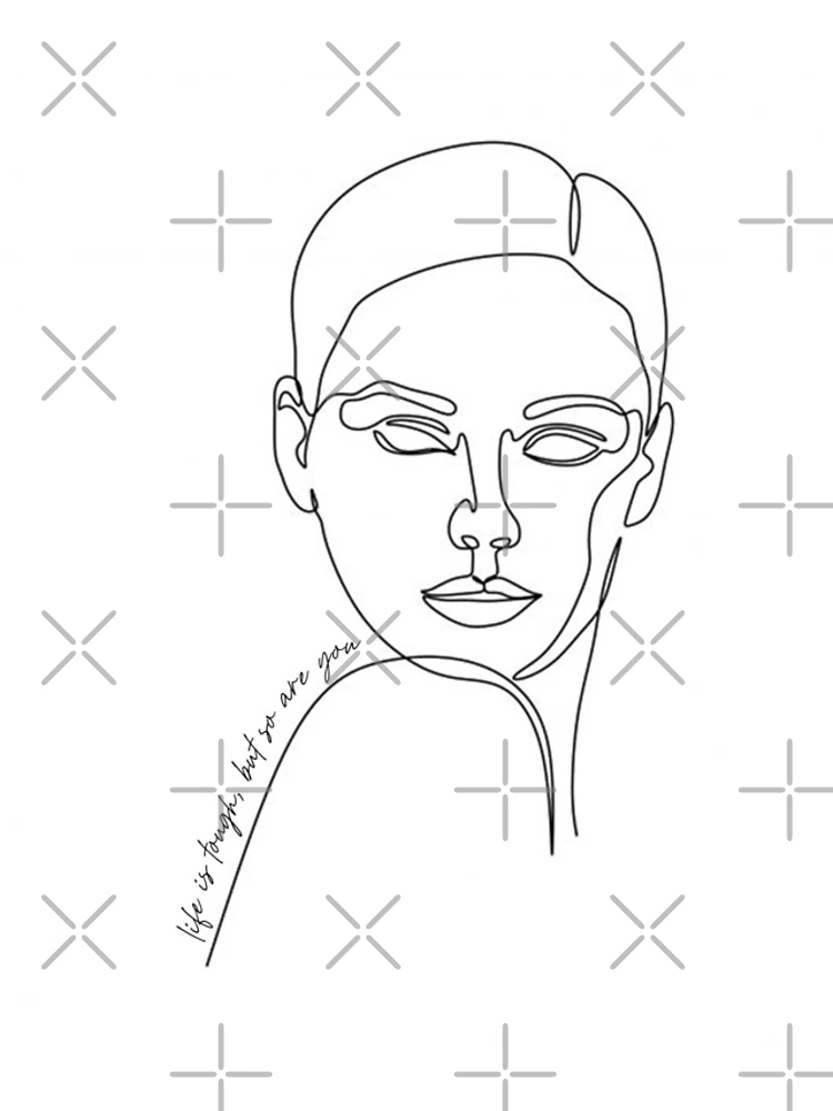 Thumbnail 5 of 5, iPhone Case, One Line Design designed and sold by MWGraphics.