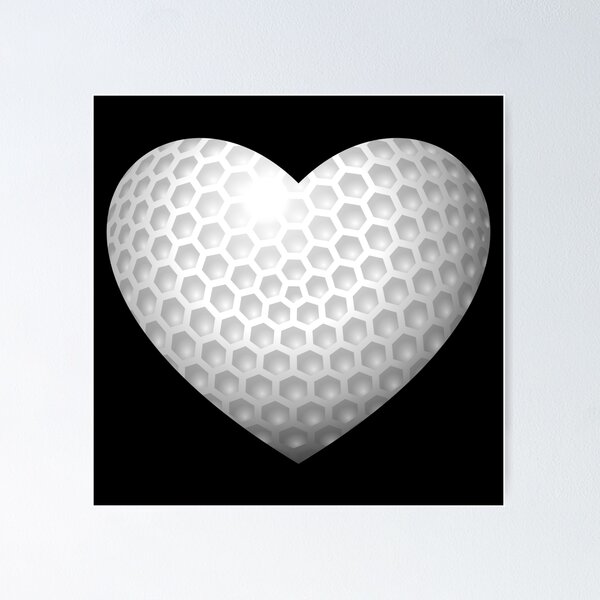 Artikelvorschau, liebe golf herz sport sportlich entworfen und verkauft von Gossip Rag.