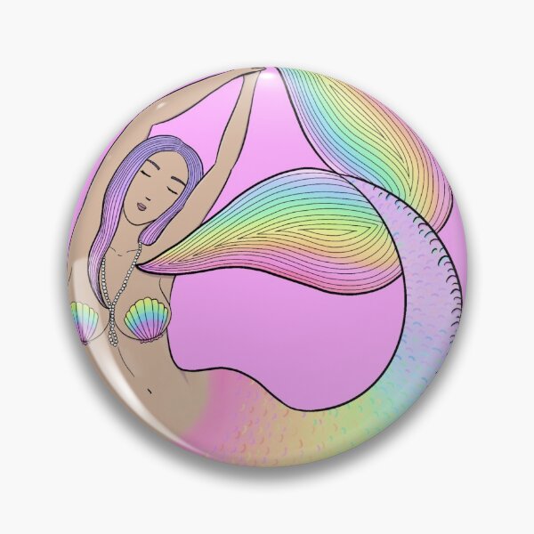 Item preview, Rainbow Full Circle Mermaid  designed and sold by MerbabeDesigns.