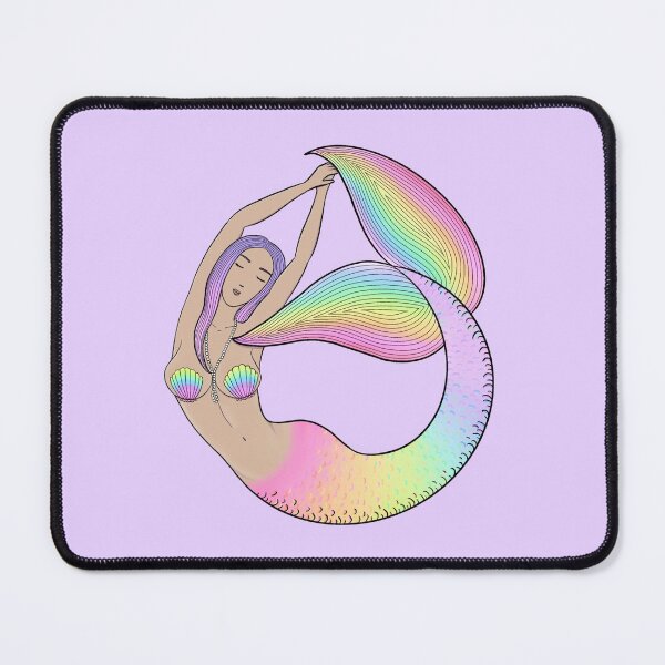 Item preview, Rainbow Full Circle Mermaid  designed and sold by MerbabeDesigns.