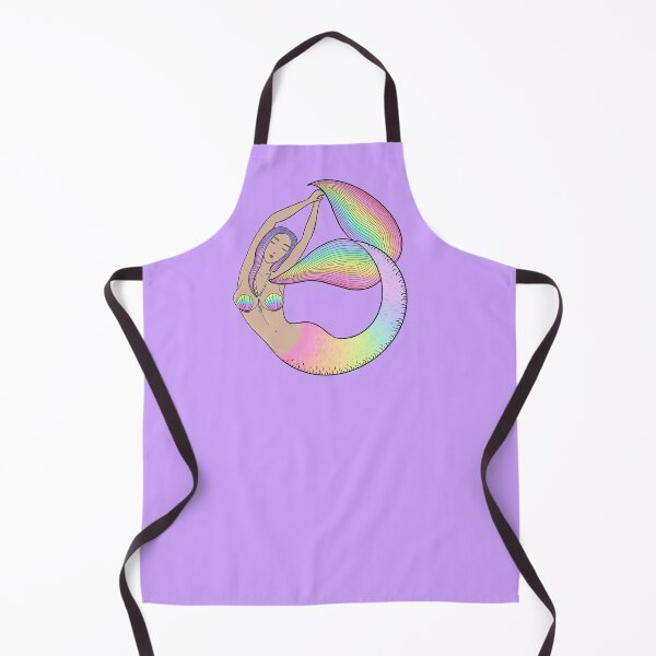 Item preview, Rainbow Full Circle Mermaid designed and sold by MerbabeDesigns.