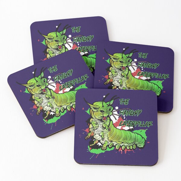 Item preview, Hangry Caterpillar: Green Graffiti designed and sold by iduzarts.