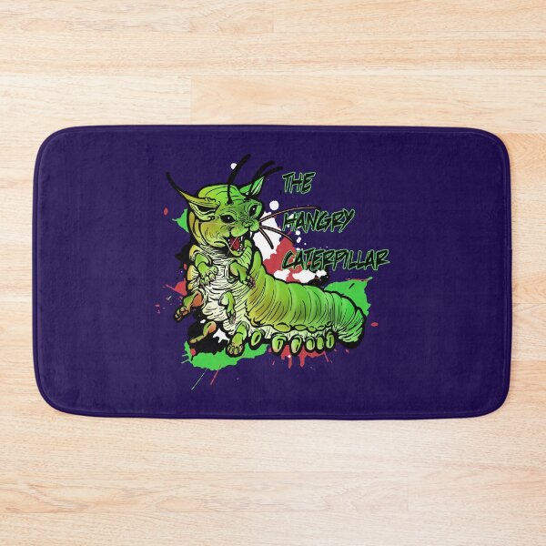 Item preview, Hangry Caterpillar: Green Graffiti designed and sold by iduzarts.