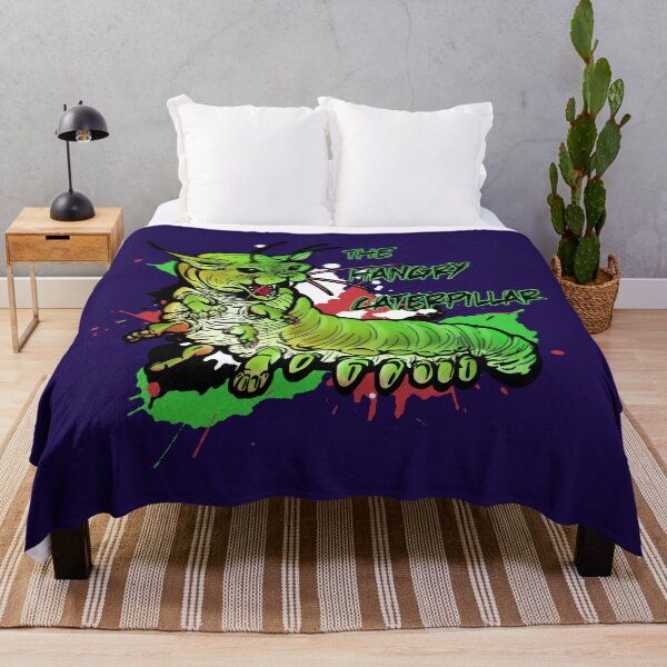 Item preview, Hangry Caterpillar: Green Graffiti designed and sold by iduzarts.