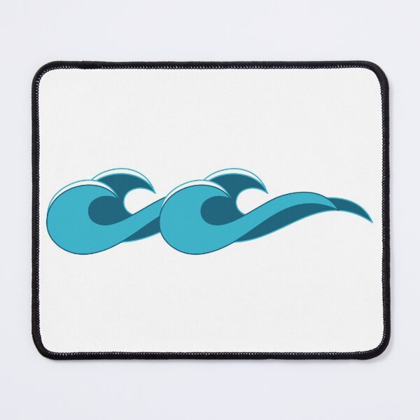 Item preview, Ocean Waves in Blue designed and sold by FlutteringWings.