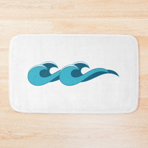 Item preview, Ocean Waves in Blue designed and sold by FlutteringWings.
