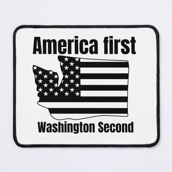 Item preview, America first washington second patriotic american  designed and sold by JustSaiyan1.