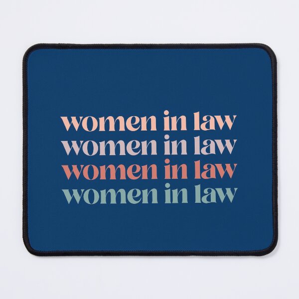 Item preview, Female Lawyer | #womeninlaw Midnight Blue background designed and sold by cutetype.