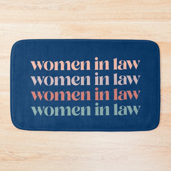 Item preview, Female Lawyer | #womeninlaw Midnight Blue background designed and sold by cutetype.