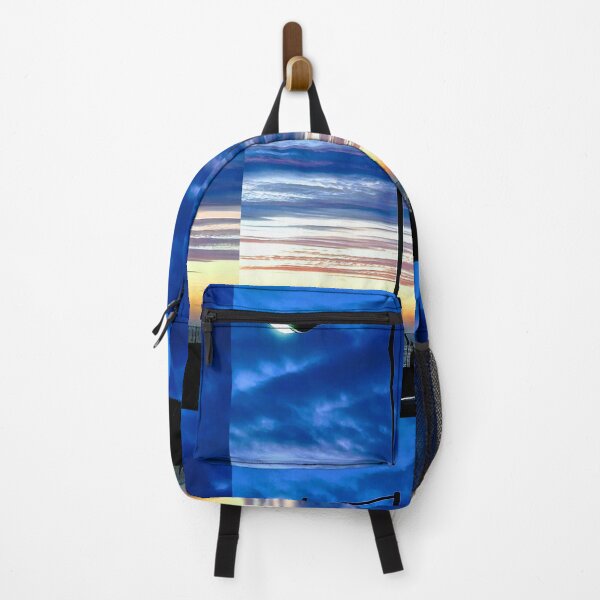 Item preview, Silhouette Under the Blue Sunset Sky  designed and sold by NatureGo.