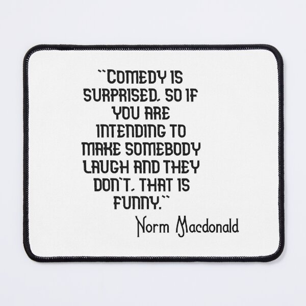 Item preview, Norm Macdonald designed and sold by AssoumptaSympa.