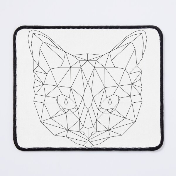 Item preview, Geometric Cat designed and sold by Sod0ku.