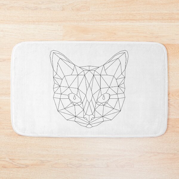 Item preview, Geometric Cat designed and sold by Sod0ku.