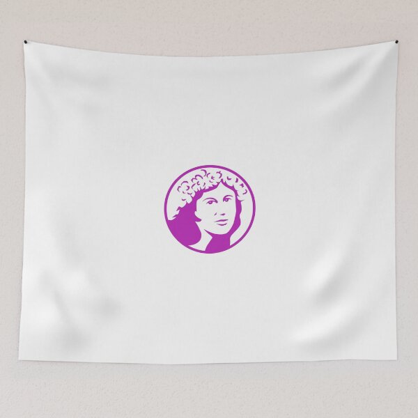 Item preview, Woman Crown of Flowers Circle Retro designed and sold by patrimonio.