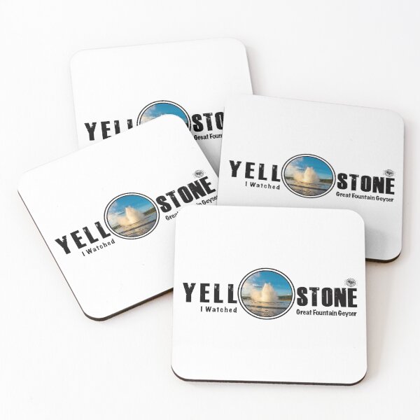 Item preview, I Watched Great Fountain Geyser, Yellowstone National Park - geyser designed and sold by SmyrnaBuffalo.