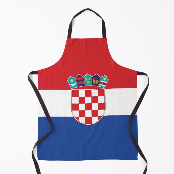 Croatia Flag, Flag of Croatia, Croatian Flag, Croatia, Croatian, Hrvatska Apron