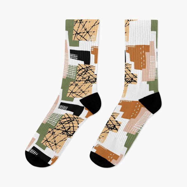 Item preview, Digital patch work socks designed and sold by Zoef-Design.