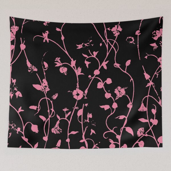 Item preview, "Pink flowers" pattern designed and sold by MC Art Studio.