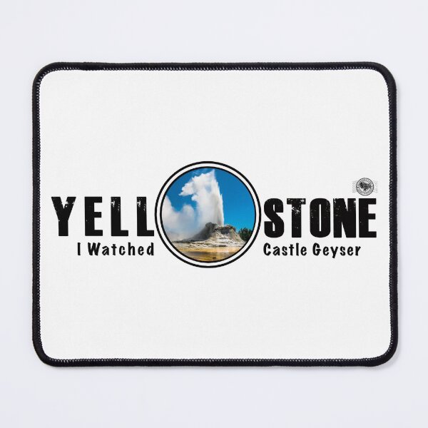 Item preview, I Watched Castle Geyser, Yellowstone National Park - geyser designed and sold by SmyrnaBuffalo.