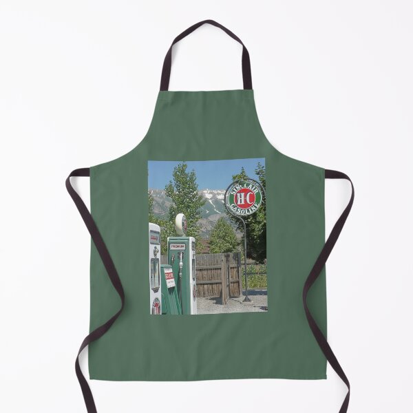 Item preview, Vintage gas pumps and sign designed and sold by Martha Sherman.
