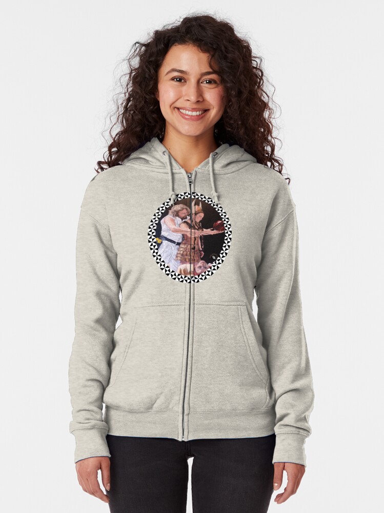 Alternate view of I Just Dropped In Zipped Hoodie