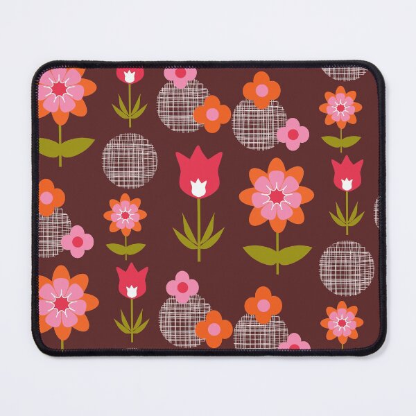 Item preview, Retro Floral Pattern Cute Colorful Design designed and sold by Artification.