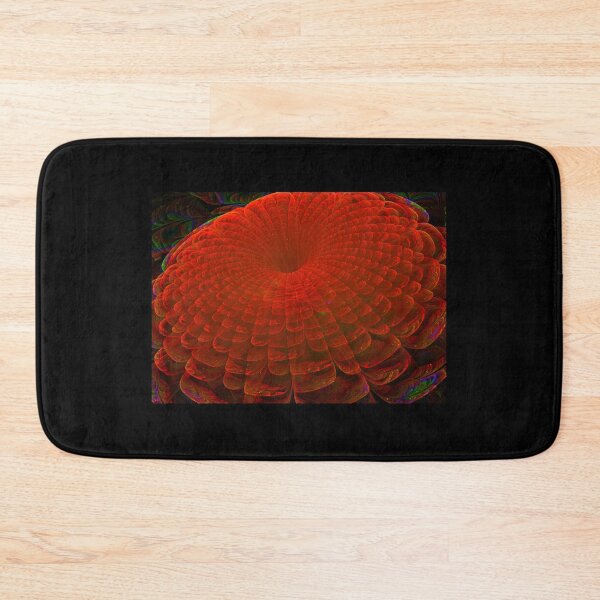 Item preview, Fractal Red Shining Chrysanthemum  -  Fractal Art - 3D image designed and sold by Aenota.