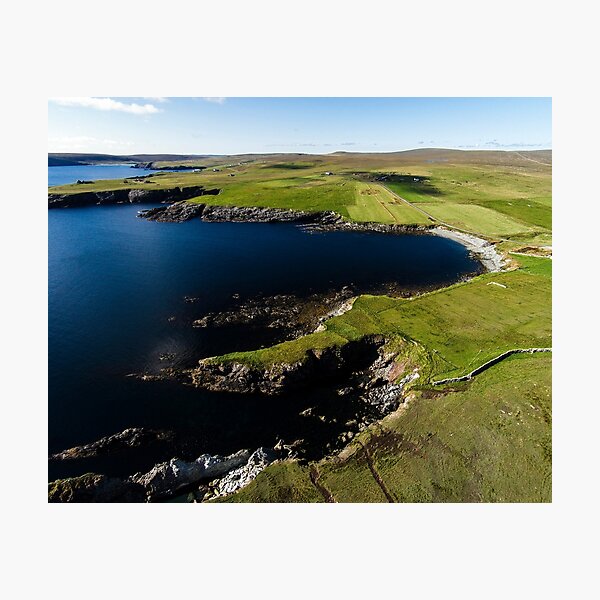 Lerwick Shetland Islands Scotland Art Print travel print/ -  Portugal