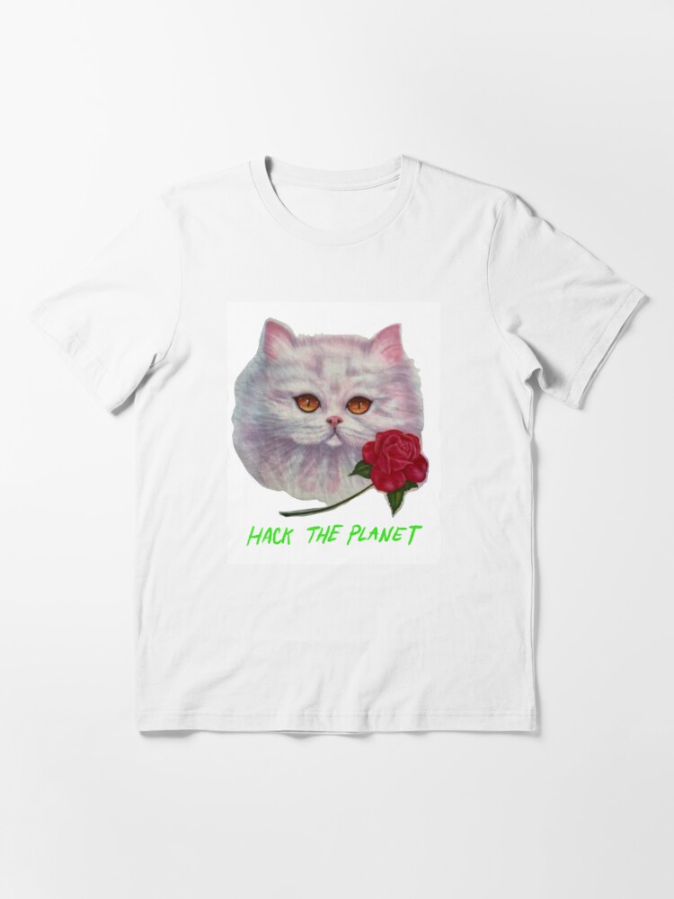 I Put My Cat On A T-Shirt That References The Movie 'Hackers' And You Can't  Stop Me