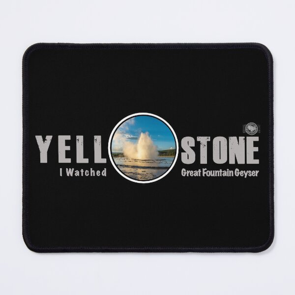 Item preview, I Watched Great Fountain Geyser, Yellowstone National Park - geyser designed and sold by SmyrnaBuffalo.