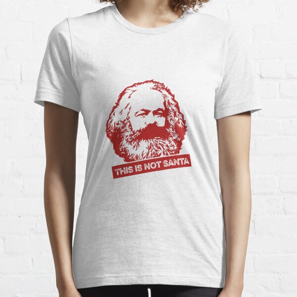 Festive Karl Marx Action Figure Essential T-Shirt for Sale by