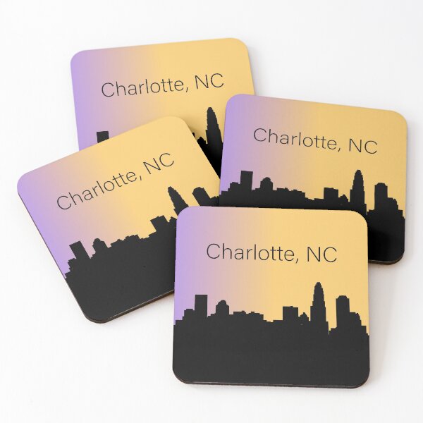 Item preview, Charlotte, NC Skyline designed and sold by BullishGraphics.