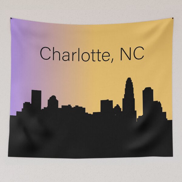 Item preview, Charlotte, NC Skyline designed and sold by BullishGraphics.